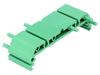 72/22/GREEN Держатель на DIN-рейку; 72x22мм; Корпус: зеленый