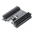 SK 409/ 50,8/ STS Радиатор: штампованный; TO220,TO3P; черный; L:50,8мм; W:45мм