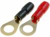 TERMINAL-RING-8G Наконечник: кольцевой; M8; 10мм2; позолота; изолированный; 20 штук