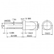IR 383 IR-LED 940 nm 5 mm (T13/4)
