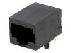5558066-1 Гнездо; RJ50; PIN: 10; Кат: 3; с ключом; Конф: 10p10c; THT; на PCB