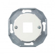 E51 022 94 00 Centre plate 1x 8-pole white, Renova