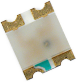 HSMF-C114, LED; SMD; 0606; RGB; 1,6x1,5x0,35мм; 145°; 20мА; Линза: матовая, Broadcom (Avago)