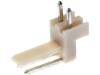 022051022 5046-02A Гнездо; провод-плата; "папа"; PIN:2; 2,5мм; THT; Mini-Latch; 250В