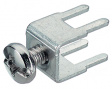 K-8191 Screw contact, vertical Brass Nickel Nickel