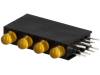 H30D-4AD, LED; в корпусе; Кол-во диод:4; 3мм; THT; янтарный; 10-25мкд; 80°, Lucky Light