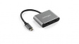 CDP2DPHD Adapter, USB-C Plug - DisplayPort Socket/HDMI Socket