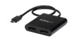 MSTCDP122DP Adapter Compatible with Windows Only, USB-C Plug - DisplayPort Socket