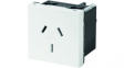 IE-FCI-PWB-AU-10A Socket Module  mm Type I White