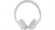 HPWD2100WT Wired On-Ear Headphones 1.2m Detachable Cable White