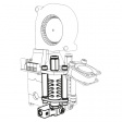 K8402 Комплект экструдера 3D филамента