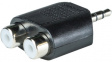 RND 205-00610 Stereo Audio Adapter 3.5 mm Plug - 2x RCA Socket
