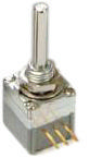 P260P-D1BS3CB100K, Rotary Potentiometer, 100 kOhm, PCB Pins, BI Technologies