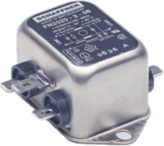 FN2020-20-06, Фильтр: помехоподавляющий; однофазный; 250ВAC; Cx: 150нФ; Cy: 4,7нФ, Schaffner