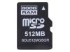 SDU512SGRB Карта памяти; промышленный; SD Micro, SLC; 512МБ; -25?85°C