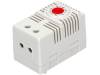 ACT-93410T-NC, Датчик: термостат; Контакты: NC; 10А; 250ВAC; IP20; Монтаж: DIN, MICROTHERM