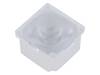 FA15229 ROSE-MRK-S Линза для LED; квадратная; Мат-л: поликарбонат; прозрачный; 29°