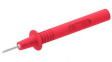 RND 350-00114 Test Probe  diam.2mm Red, Nickel-Plated Brass