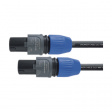 CPL 10 LL 2 Speaker cable Speakon 2-pin 10 m Black
