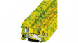 3211862 Ground modular terminal block PTU green / yellow, 0.2...4 mm\x1a, 3211862