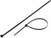 111-12060, Кабельная стяжка; L:390мм; W:7,6мм; Цвет: черный; Oмакс:100мм, HellermannTyton