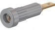 23.1011-28 Press-in Socket 2mm Grey 10A 60V Gold-Plated