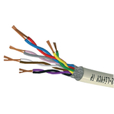 2-LIFYCY TP 8X2X0,08 MM2 [100 м], Data Cable 16x 0.08mm\x1a PVC Grey 100m, Kabeltronik