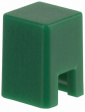 B32-1070 Key cap dark green 4 x 4 mm