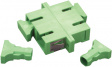 SCAPCUDGREEN FO adapter SC-APC/SC-APC SingleMode duplex