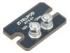 RTS-01-100-10R-5-5/A Резистор: thick film; винтами; 10Ом; 100Вт; ±5%; 38x25x2мм; 2,5кВ