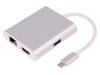 50409 Адаптер; USB 3.0,USB 3.1; никелированные; 200мм