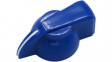 RND 210-00272 Pointer Knob, blue, with line, Diameter19 mm