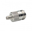 NF-SMAF-NT3G-50 Straight Adapter, N Socket - SMA Socket, 50Ohm