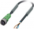 1536308 SAC-4P- 5,0-PUR/FS SCO Actuator/Sensor-Cable
