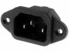 IEC-A-1, Разъем: питания AC; IEC 60320; C14 (E); гнездо; "папа"; 10А; 250ВAC, ADAM TECH