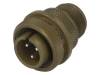 97-3106A-14S-1P, Разъем: для военного применения; Серия:97; вилка; "папа"; PIN:3, Amphenol
