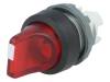 1SFA611211R1101 Переключатель: поворотный; 1; 22мм; красный; Подсвет: MLB-1; IP66