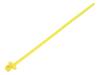 111-01639, Кабельная стяжка RFID; L:200мм; W:4,6мм; полиамид; 225Н; желтый, HellermannTyton