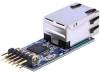 PMODNIC100, Дочерняя плата; Pmod, RJ45 с магнитным экраном, Digilent