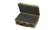 RND 600-00300 Watertight Case with Cubed Foam, 19.64l, 464x366x176mm, Polypropylene (PP), Brown