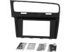 MA95019/T+KIT Рамка для магнитолы; 2 DIN; VW; черный матовый