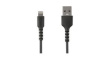 RUSBLTMM1MB Charging Cable USB-A Plug - Apple Lightning 1m USB 2.0 Black