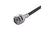 11 TNC-50-3-117/133 NE RF Connector, TNC, Brass, Plug, Straight, 50Ohm, Crimp Terminal