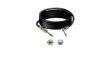TK113 Angled Audio Cable Mono 6.35 mm Jack Plug - 6.35 mm Jack Plug 3m