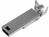 935 Вилка; USB B mini; на провод; пайка; PIN:5; 1А; 30В; термопласт