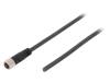 SAIL-M8BG-4-5.0U, Соединительный кабель; M8; PIN: 4; прямой; 5м; вилка; 30ВAC; 4А, Weidmuller