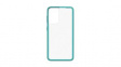 77-81598 Cover, Transparent / Turquoise, Suitable for Galaxy S21 5G