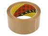 7100135324, Упаковочная лента; Дл: 66м; Шир: 50мм; Цвет: коричневый, 3M