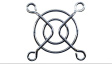 G40-2 Fan Guard for 40mm Fan, Steel
