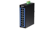 TI-G160I-M Ethernet Switch, RJ45 Ports 16, 1Gbps, Layer 2 Managed